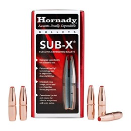 Hornady .308" 190 gr SUB-X 100 szt.